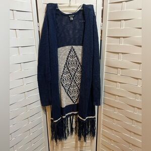 Joe Boxer Boho Style Knitted Cardigan